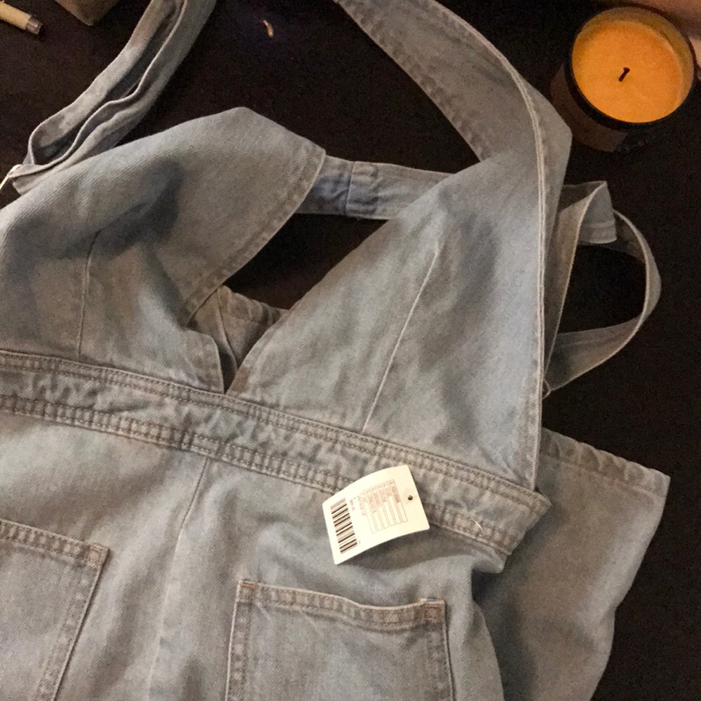 Halter Denim dress